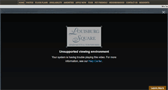 Desktop Screenshot of louisburgsquareapts.com